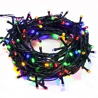 15 METER BLACK MULTI  Wire Long String Light with 40% More Brighter || Automatic Pattern Changer || Diwali || Christmas || Multicolour||-thumb3