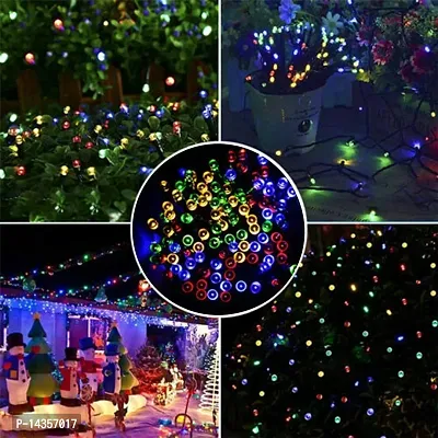 12   Meter Black Multicolor  with 40% More Brighter with 8 Mode Changer Diwali Festivals Christmas Multi-Purpose Pack of 1 Make in India (Black Wire-thumb3