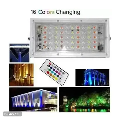 RGB 50W BRIC COLOR CHANGING 24 KEY  REMOTE BRIC PACK OF 1-thumb0