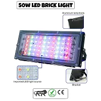 RGB 50W BRIC COLOR CHANGING 24 KEY  REMOTE BRIC PACK OF 1-thumb2