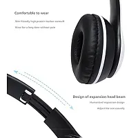 P-47 Wireless Bluetooth || Portable Sports Headphones with Microphone || Feature, Stereo  || FM, Memory Card ||  Support, Compatible with All Android  iOS Device ||-thumb4