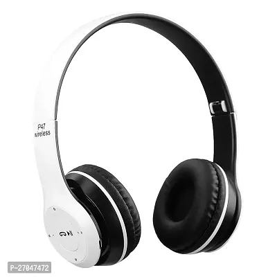 P47 Bluetooth Headphone with Multi Function Mic FM SD Card Slots