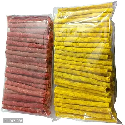 All Life Stages Dog Chew Sticks Munchy Stick Mix Flavours 1 Kg. Dogs Snacks, Treats (500g Chicken and 500g Mutton Pack of 1)-thumb0