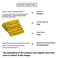 Tails On You Chew Sticks for Dogs of All Life Stages Munchy Stick Chicken Flavour 1 Kg Dog Snacks, Treats-thumb2