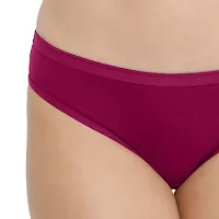 Women Cotton Blend Hispster Maroon Color Panty-thumb3