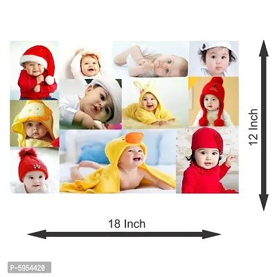 Cute Baby Poster Smiling Baby Wall Sticker HD Baby Wall Sticker for Kids Room Decor-thumb2