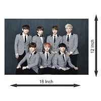 BTS Band Music Members Wall Sticker Room Bedroom Home Boys-thumb1