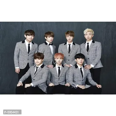 BTS Band Music Members Wall Sticker Room Bedroom Home Boys-thumb3