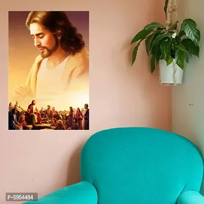 Jesus with People Wall Sticker Christian Religion Jesus Christ for Room House