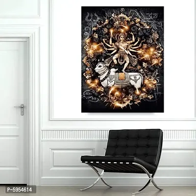 Voorkoms Natraj Shiv Wall Sticker Religious Wall Poster for Home Living Room Office