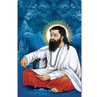 New Best Poster Ravidas Ji PVC Poster For Living room,Bed Room , Kid Room, Guest Room Etc.(Pack of 1)-thumb1