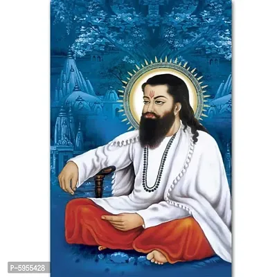 New Best Poster Ravidas Ji PVC Poster For Living room,Bed Room , Kid Room, Guest Room Etc.(Pack of 1)-thumb2