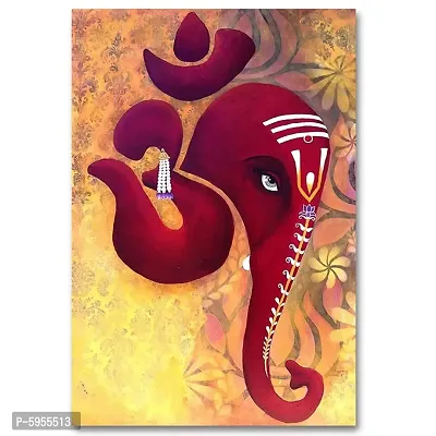 Red Ganesha Face Spritual for Living Room Home Wall sticker-thumb2
