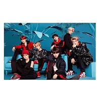 New PVC Famous Band Boys Vinayl Poster , Wall Sticker For Living Room , Bed Room , Guest Room .(Size 12x18 Inch)  Best Poster Pack of 1.-thumb1