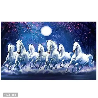 New PVC Horse Poster For Home Decore And Fancy Poster , Wall Sticker For Living Room , Bed Room , Guest Room .(Size 12x18 Inch)  Best Poster Pack of 1.-thumb2