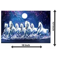 New PVC Horse Poster For Home Decore And Fancy Poster , Wall Sticker For Living Room , Bed Room , Guest Room .(Size 12x18 Inch)  Best Poster Pack of 1.-thumb2