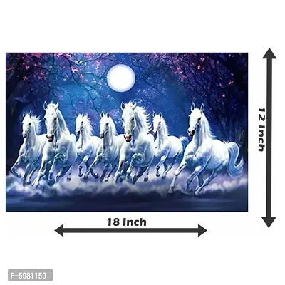 New PVC Horse Poster For Home Decore And Fancy Poster , Wall Sticker For Living Room , Bed Room , Guest Room .(Size 12x18 Inch)  Best Poster Pack of 1.-thumb3