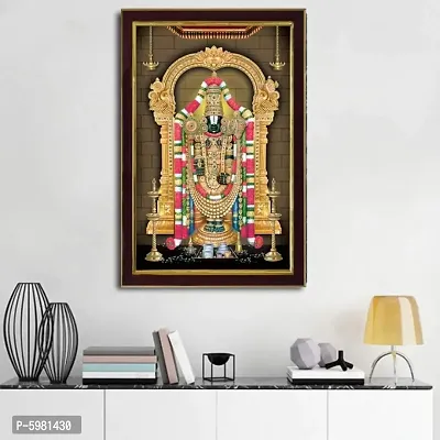 New PVC Spritual Bala Ji God Vinayl Poster , Wall Sticker For Living Room , Bed Room , Guest Room .(Size 12x18 Inch)  Best Poster Pack of 1.-thumb0