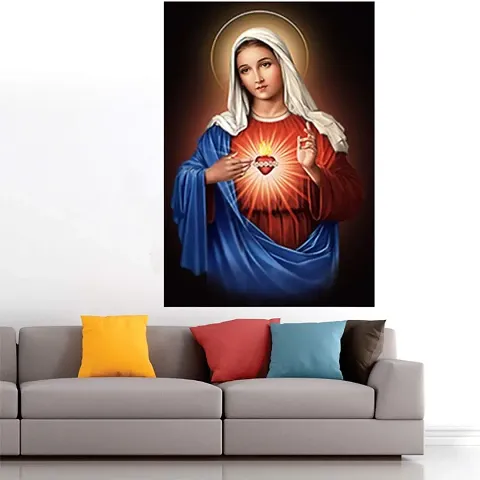 Jesus and Mother Mary Wall Posters