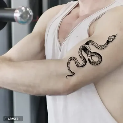 Voorkoms&reg; Snake Tattoo Temporary body Body Waterproof Boy and Girl Tattoo