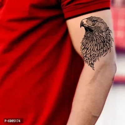 Voorkoms&reg; Black Eagle Tattoo Waterproof Men and Women  Temporary body Body Tattoo