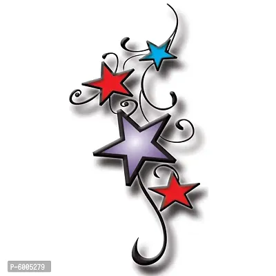 Voorkoms&reg; Star Tattoo Temporary body Body Waterproof Boy and Girl Tattoo-thumb2