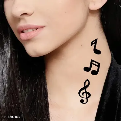 Voorkoms&reg; Music Symbol Tattoo Temporary body Body Waterproof Boy and Girl Tattoo