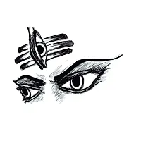 Voorkoms&reg; Shiv Eye Tattoo Waterproof Temporary body Body Tattoo-thumb1
