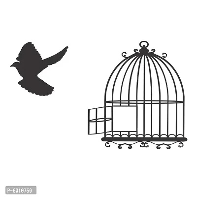 Voorkoms  Get  freedom birds from prison Temporary body Tattoo Waterproof For Girls boys Men Women-thumb0