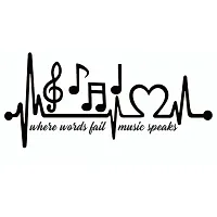 Music Symbol Body Temporary body Tattoo Waterproof For Girls Men Women  11x6 cm-thumb1