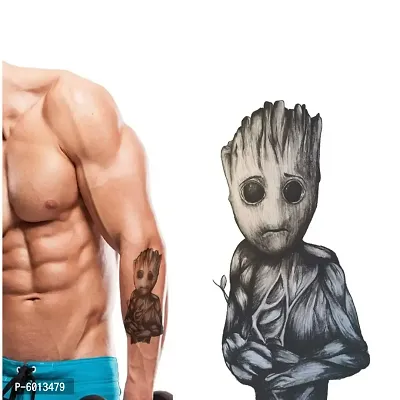 Groot Tattoo Waterproof Men Women  Temporary body Body Tattoo