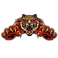 Tiger men and Women Waterproof Temporary Body Tattoo-thumb1