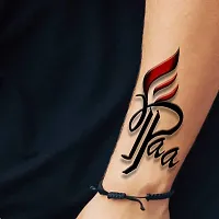 Maa Paa Tattoo Waterproof Men and Women Temporary Body Tattoo-thumb1