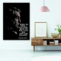 Voorkoms Abraham Lincoln Poster Sunboard d Quotes When I Do Good IFeel Good Wall Art Laminated Multi 12x18 Inch Home Deacute;cor-thumb2