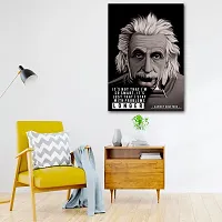 Voorkoms Albert Einstein Poster Sunboard d Quotes Wall Art It Not That I m So Smart Laminated Multi 12x18 Inch Home Deacute;cor-thumb1