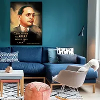 Voorkoms Dr Bhim Rao Ambedkar Poster Sunboard d Quotes Wall Art Life Should Be Great Laminated Multi 12x18 Inch Home Deacute;cor-thumb1