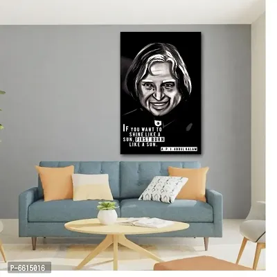 Voorkoms A.P.J. Abdul Kalam Poster Sunboard d Quotes Wall Art If You Want to Shine Like A Laminated Multi 12x18 Inch Home  Deacute;cor-thumb2