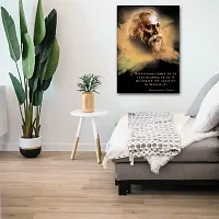 Voorkoms Rabindranath Tagore Poster with Sunboard d Quotes Motivational Laminated Multi 12x18 Inch Home Deacute;cor-thumb1