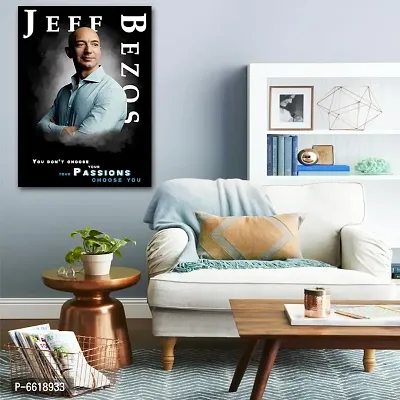 Voorkoms Jeff Bezos Quotes Poster Sunboard  Wall Art Business Man Motivational Quotes Laminated Multi Home Deacute;cor-thumb2