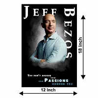 Voorkoms Jeff Bezos Quotes Poster Sunboard  Wall Art Business Man Motivational Quotes Laminated Multi Home Deacute;cor-thumb2