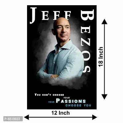 Voorkoms Jeff Bezos Quotes Poster Sunboard  Wall Art Business Man Motivational Quotes Laminated Multi Home Deacute;cor-thumb3