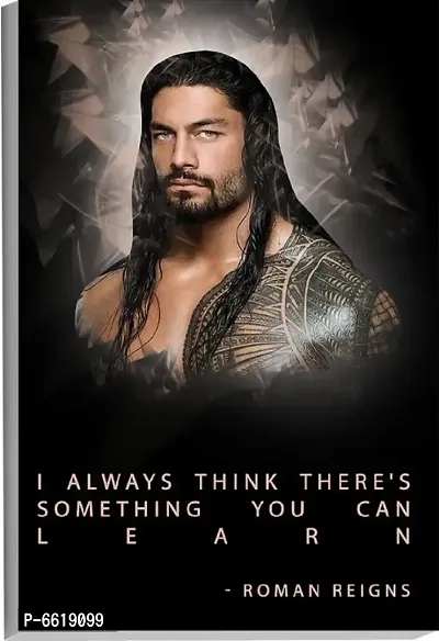 Voorkoms Roman Reigns Quotes Poster Sunboard  Motivational Wrestling wwe Laminated Multi 12x18 Inch Home Deacute;cor-thumb0