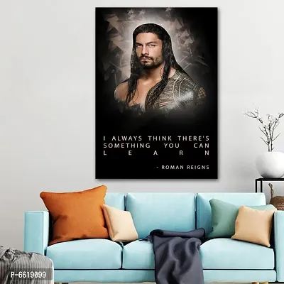 Voorkoms Roman Reigns Quotes Poster Sunboard  Motivational Wrestling wwe Laminated Multi 12x18 Inch Home Deacute;cor-thumb2