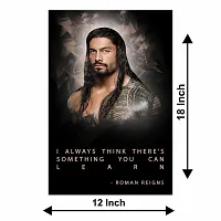 Voorkoms Roman Reigns Quotes Poster Sunboard  Motivational Wrestling wwe Laminated Multi 12x18 Inch Home Deacute;cor-thumb2