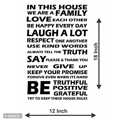 Voorkoms Home Rule Sunboards Motivational Quote for Inspiration For Living Room Home Decor-thumb2
