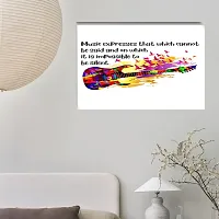 Voorkoms Music Guitar Inspirational Motivational Positive Sunboards Home Decor Living Room Office-thumb2