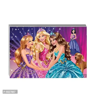 Voorkoms Barbie Cartoon Painting Poster Waterproof Sunboard For Living Room Home Deacute;cor-thumb0