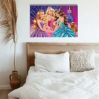 Voorkoms Barbie Cartoon Painting Poster Waterproof Sunboard For Living Room Home Deacute;cor-thumb1