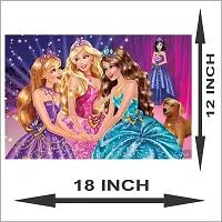 Voorkoms Barbie Cartoon Painting Poster Waterproof Sunboard For Living Room Home Deacute;cor-thumb2