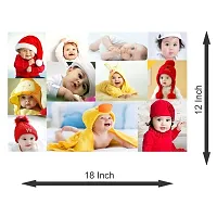 Voorkoms Cute Baby Poster Smiling Baby Sunboard HD Baby Sunboard for Kids Room Decor-thumb1